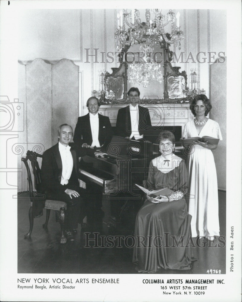 Press Photo New York Vocal Arts Ensemble. - Historic Images