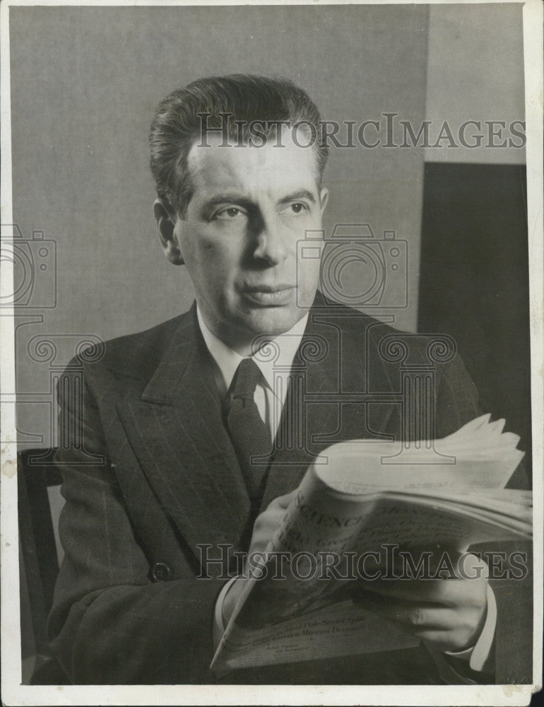 1947 Press Photo Grothe Charles. - Historic Images