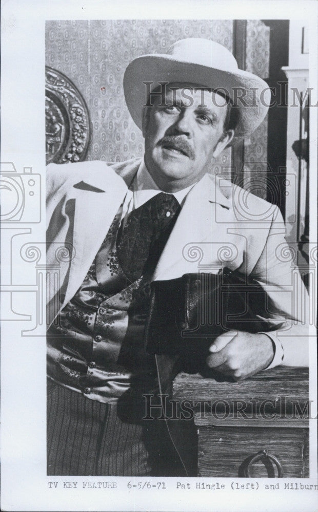 1971 Press Photo Actor Pat Hingle in a film - Historic Images