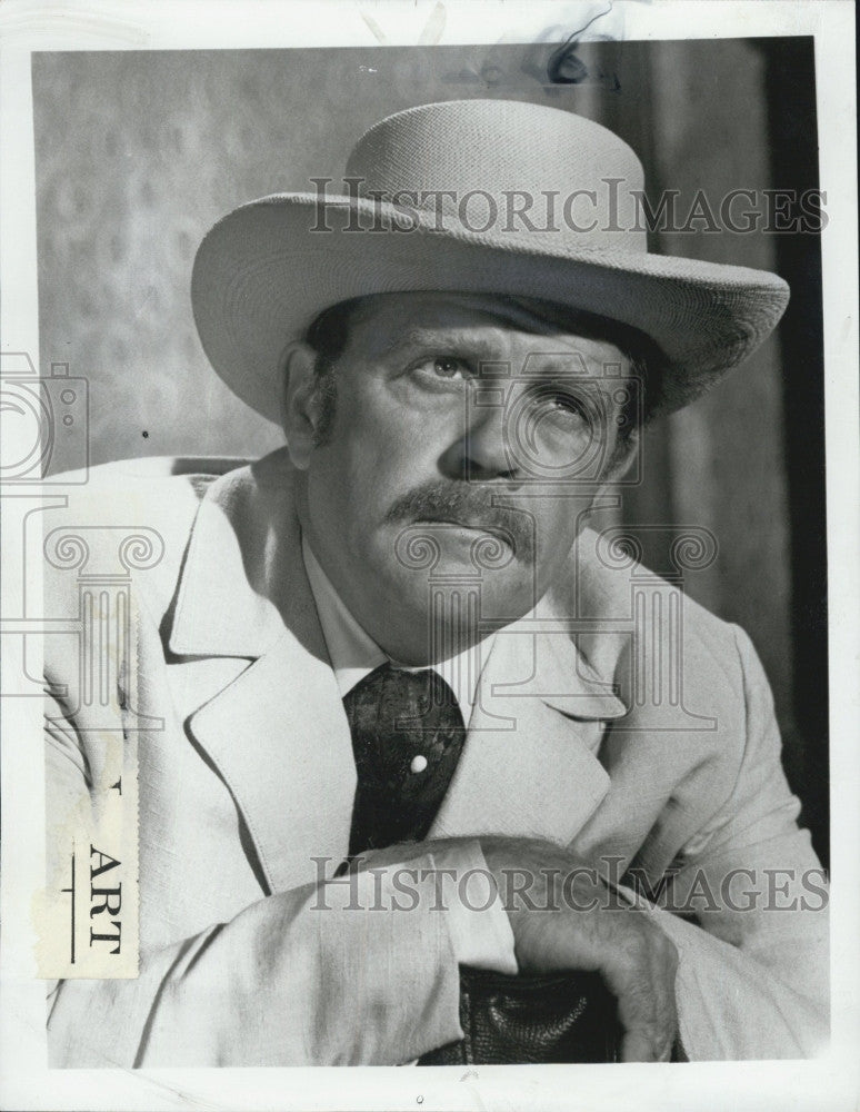 1971 Press Photo  Actor, Pat Hingle  in a film - Historic Images