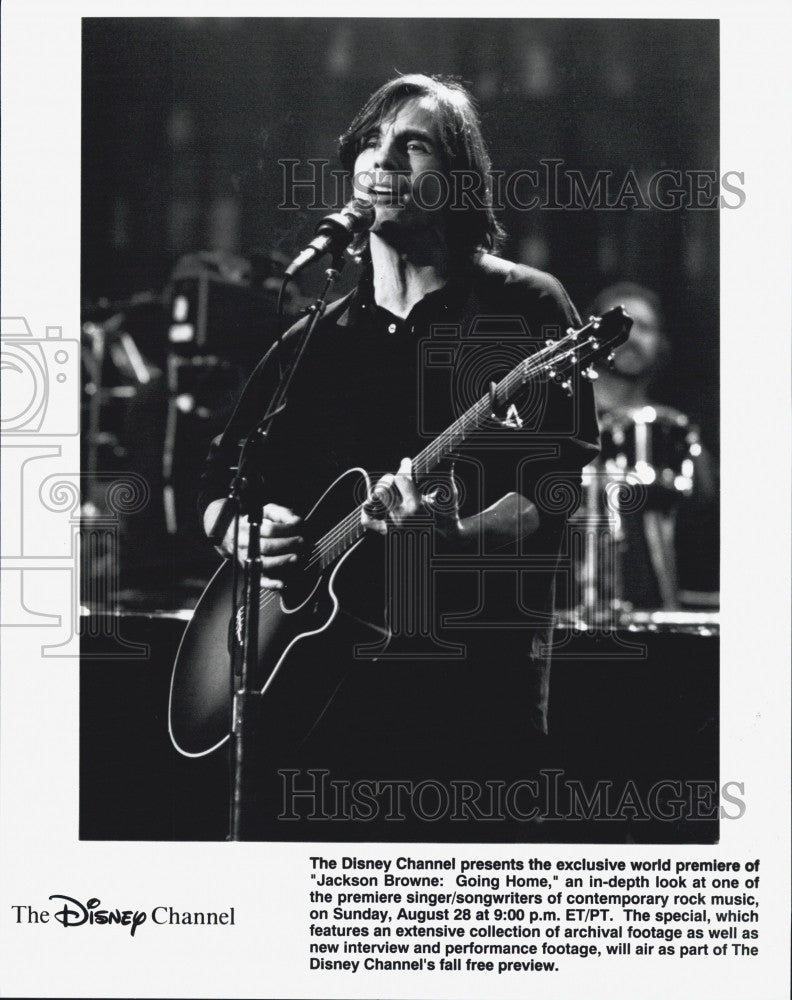 Press Photo Jackson Browne American singer-songwriter and musician. - Historic Images