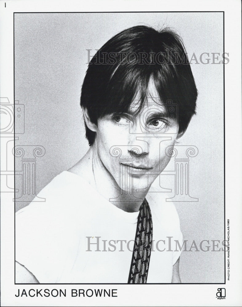 Press Photo Jackson Browne American singer-songwriter and musician. - Historic Images