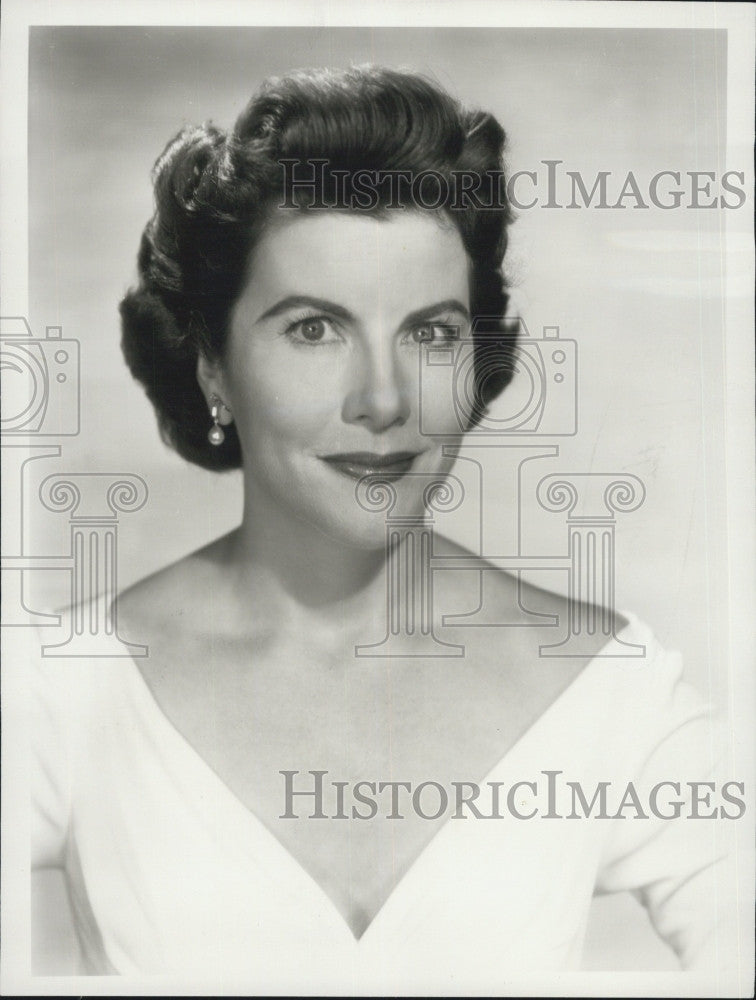 1958 Press Photo Kathi Norris Television Hostess - Historic Images