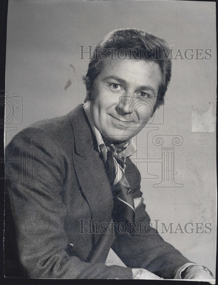 1970 Press Photo British singer and comedian Desmond O&#39;Connor - Historic Images