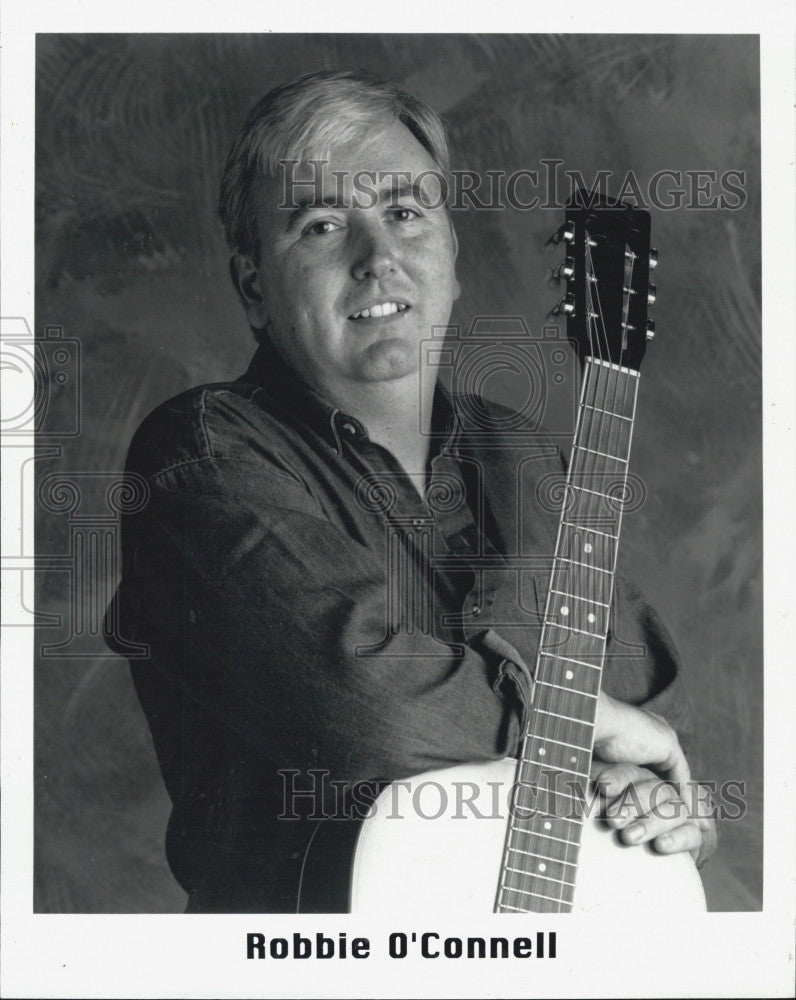 Press Photo Irish Folk Singer Robbie O&#39;Connell - Historic Images