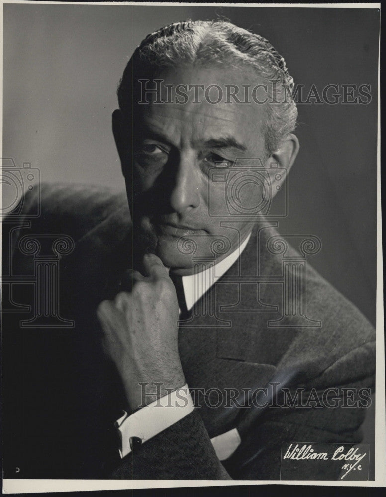 1952 Press Photo Actor Bram Nossen Play Desert Song - Historic Images