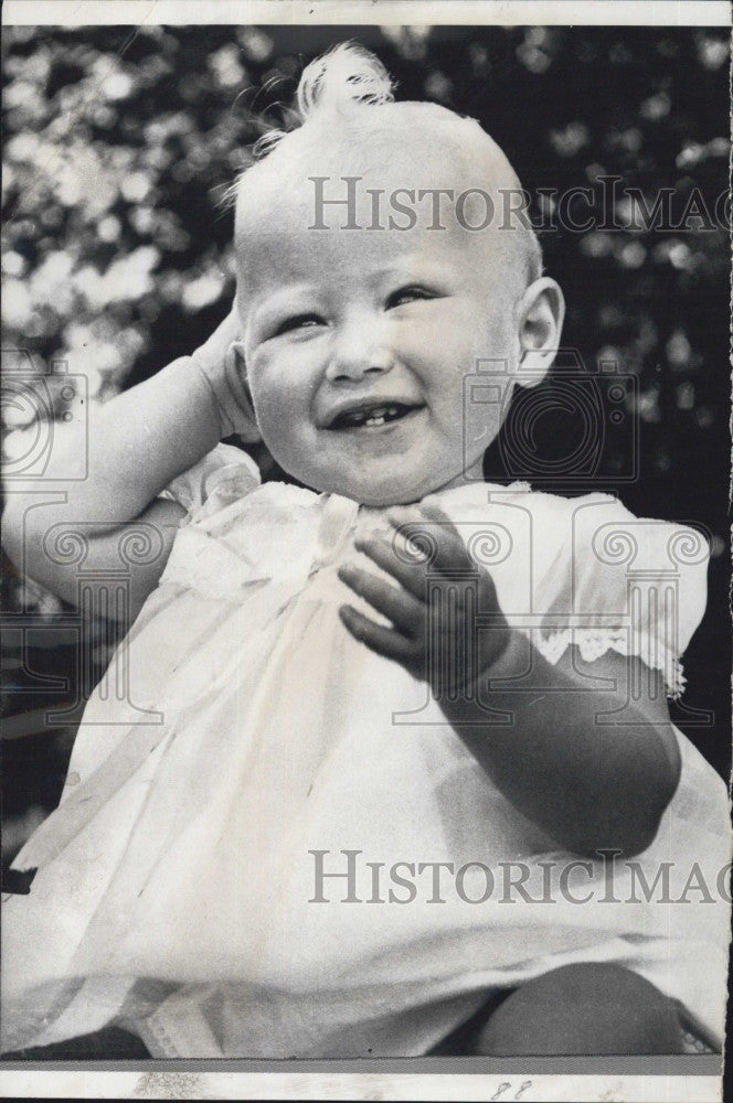 19623 Press Photo Catherine Ferner, Daughter of Princess Astrid of Norway. - Historic Images