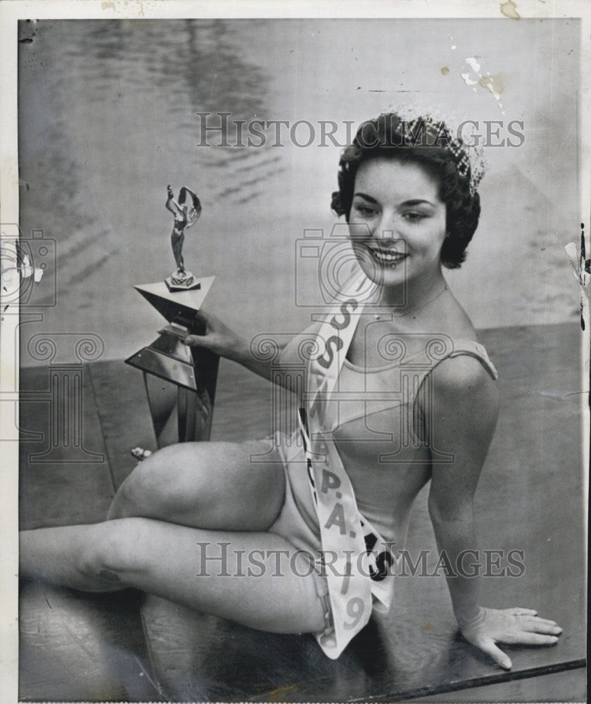 1959 Press Photo Miss NPPA, Martha Brannon of S Carolina - Historic Images