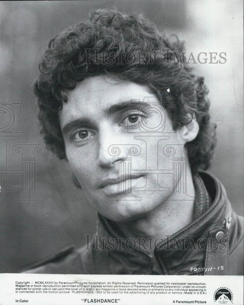 1983 Press Photo Actor Michael Nouri in &quot;Flashdance&quot; - Historic Images