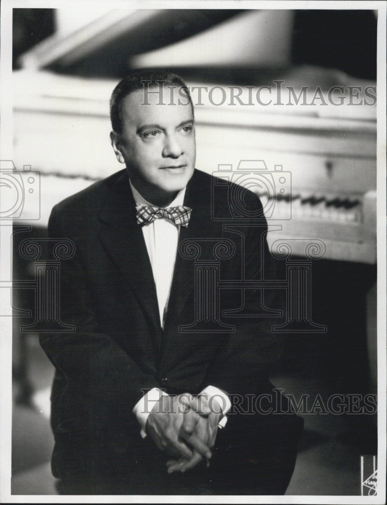 1965 Press Photo Bandleader Vincent Lopez - Historic Images