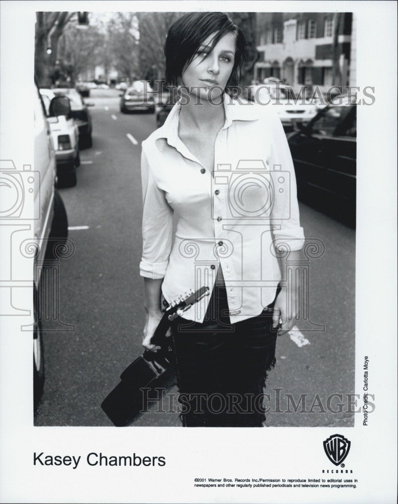 2003 Press Photo Musician Kasey Chambers on WB Records - Historic Images