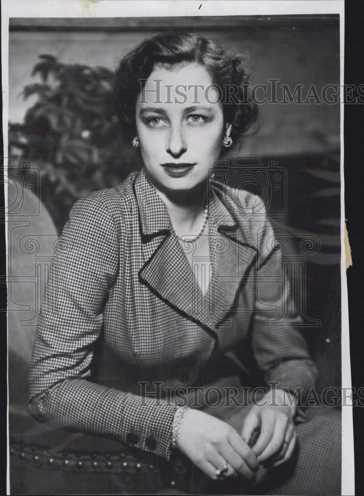 1953 Press Photo Princess Ragnhild of Norway - Historic Images