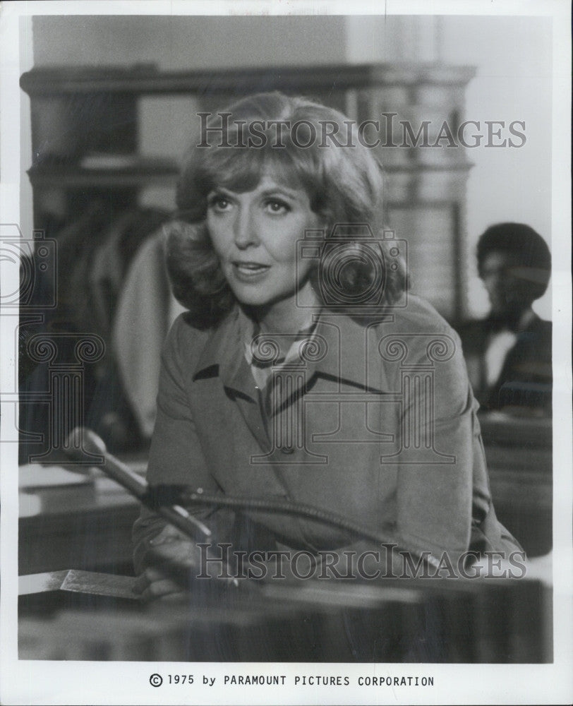 Press Photo Actress Amme Meara as woman lawyer in Kate McShane on CBS with - Historic Images