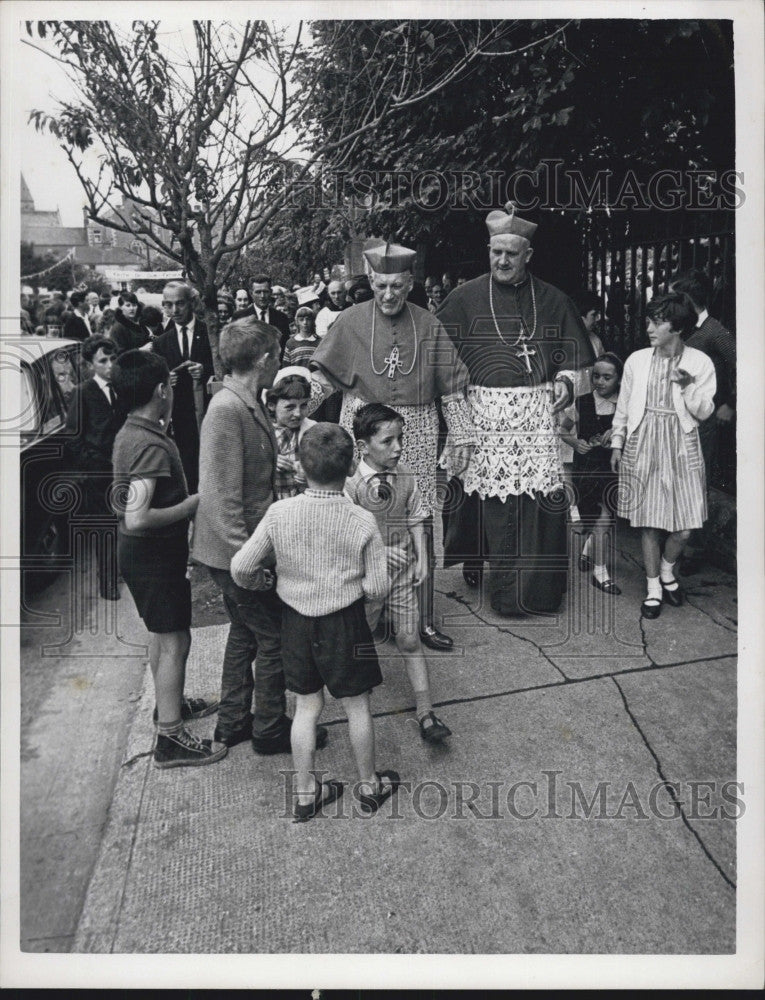 1965 Press Photo Cardinal Cushing in Ireland - Historic Images