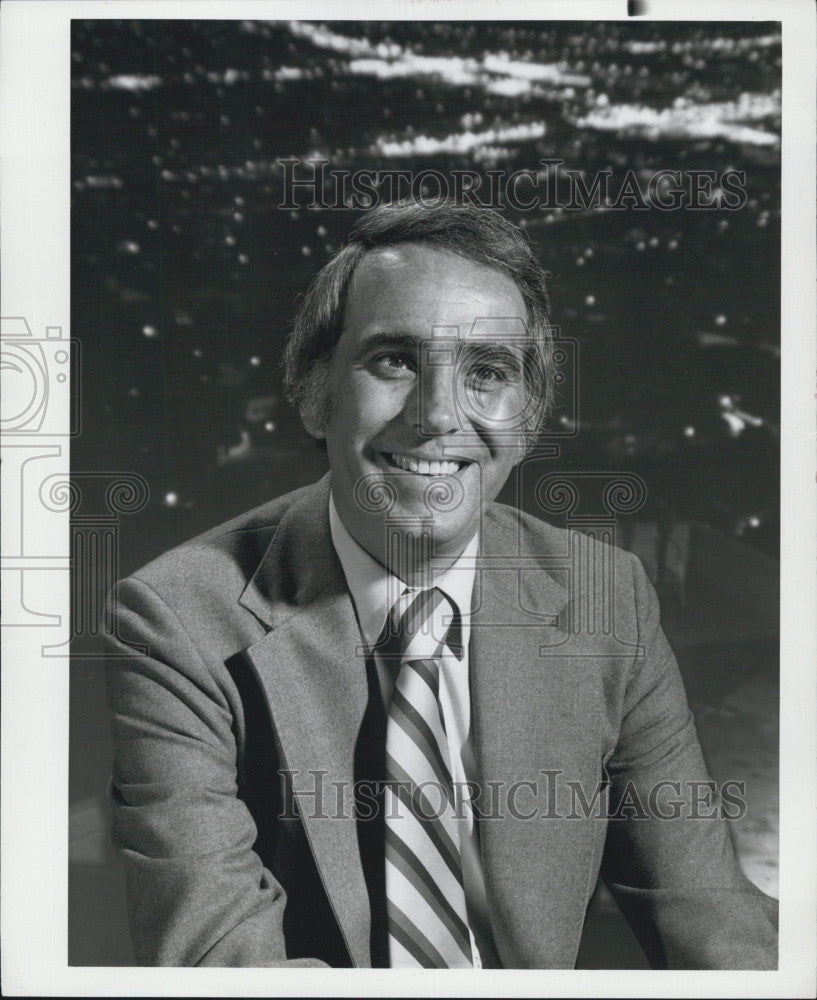 Press Photo  NBC correspondent Tom Snyder - Historic Images