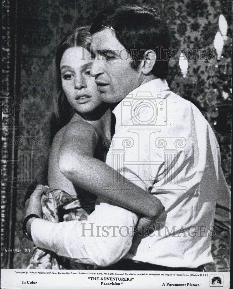 1970 Press Photo Leigh Taylor-Young &amp; Bekim Fehmiu Star In The Adventurers - Historic Images