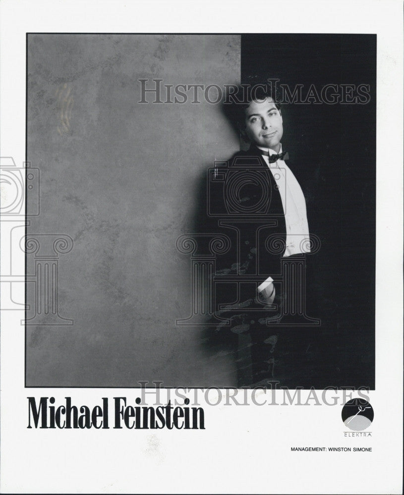 Press Photo Michael Feinstein, Musician - Historic Images