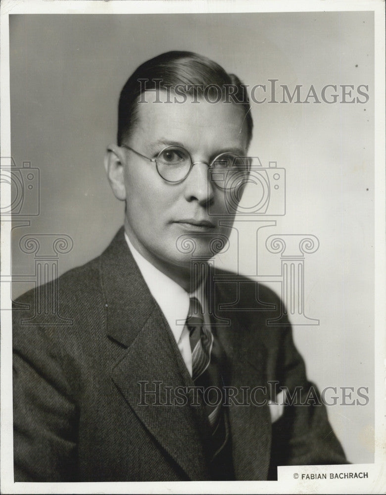 Press Photo J Paul Hoag Boston Ad Man - Historic Images