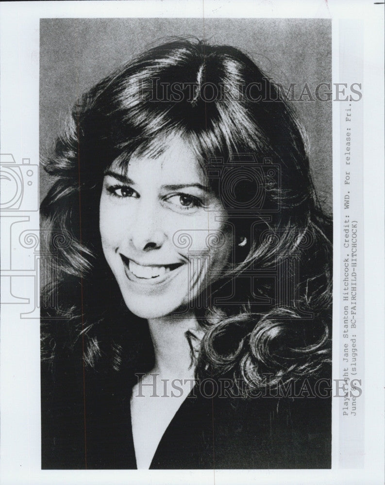 1992 Press Photo Jane Stanton Hitchcock, Playwright. - Historic Images