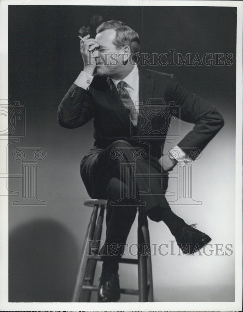 1963 Press Photo Shelly Berman,comedian. - Historic Images