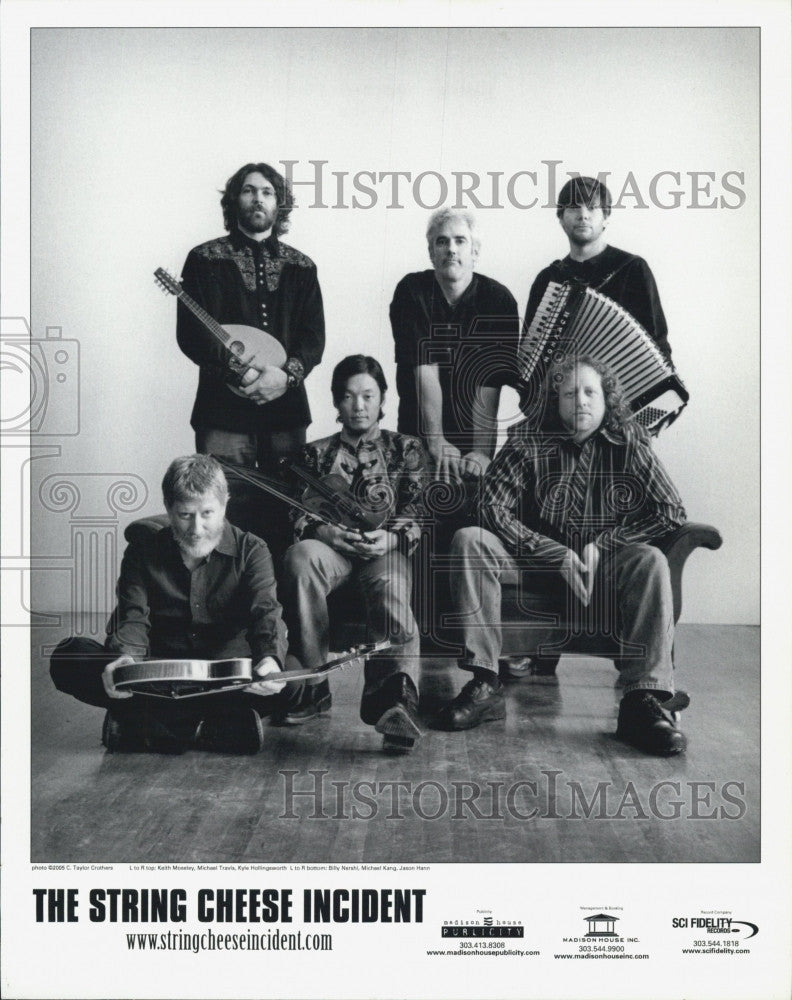 Press Photo The String Cheese Incident band from Crested Butte and Colorado. - Historic Images