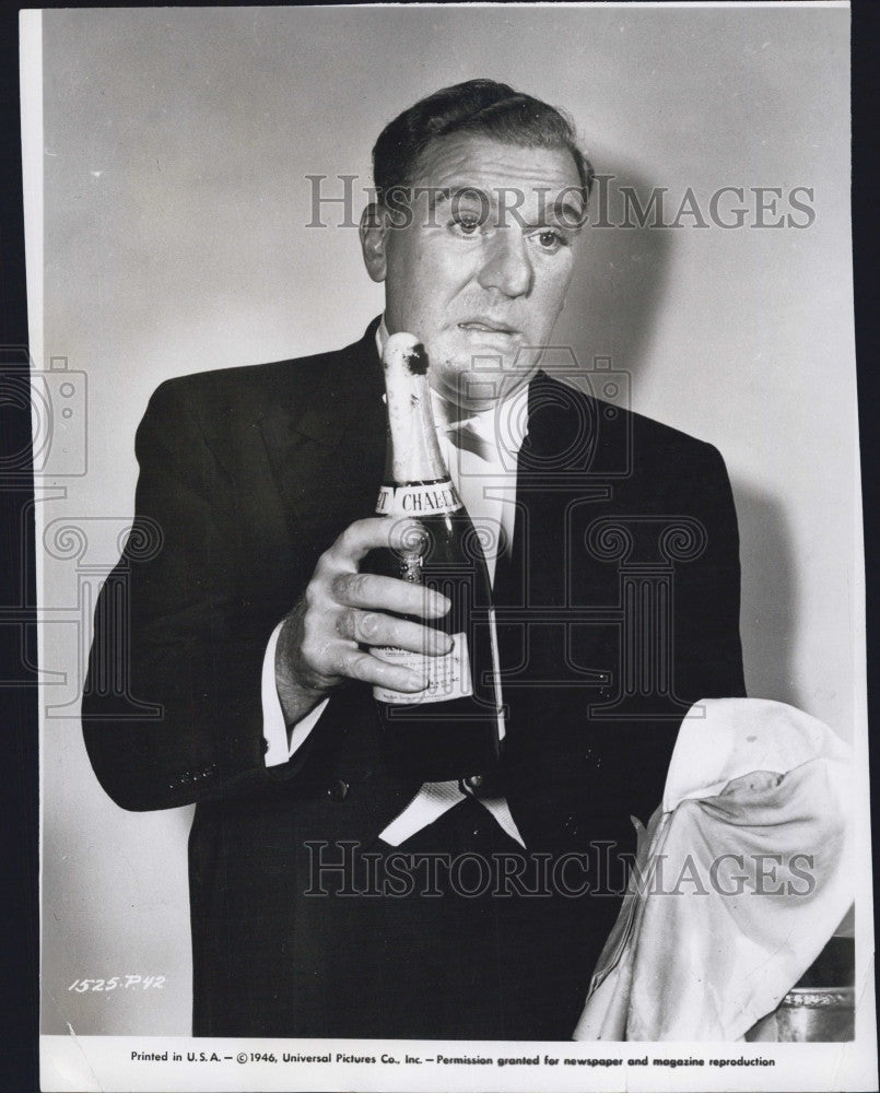 1946 Press Photo Actor William Bendix - Historic Images