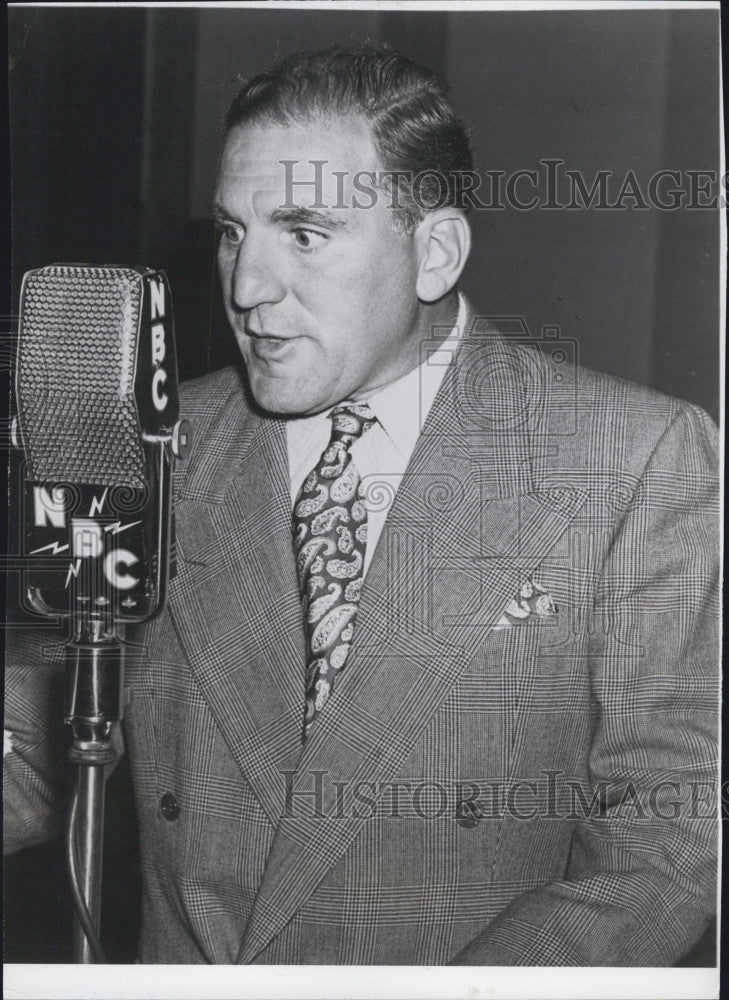 1951 Press Photo Actor William Bendix in The Life of Riley - Historic Images