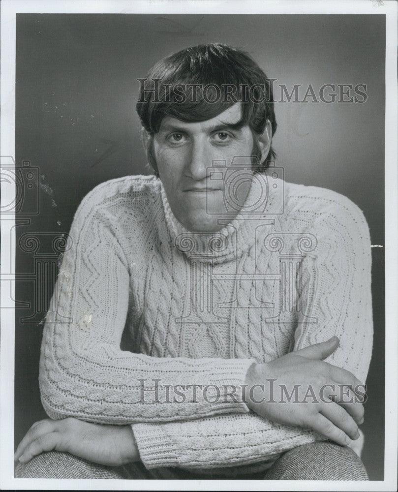 1975 Press Photo The Jefferson&#39;s Next Door Neighbor, Paul Benedict a Californian - Historic Images