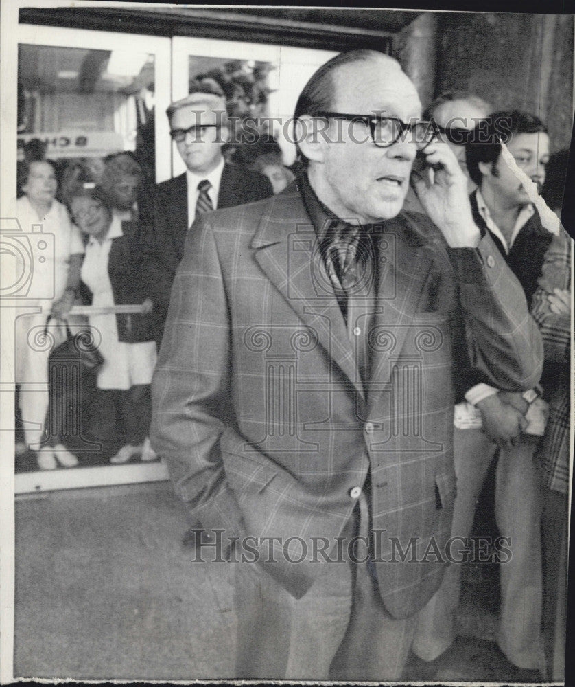 1974 Press Photo Comedian Jack Benny - Historic Images