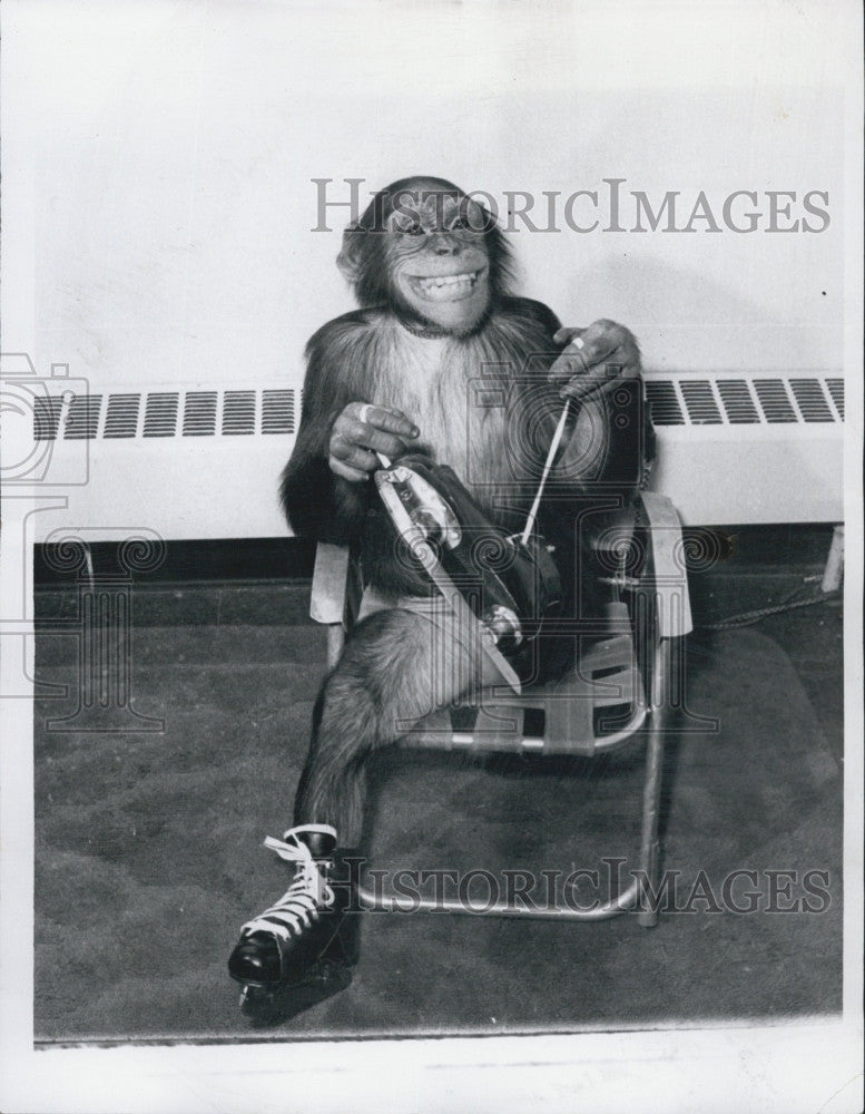 1970 Press Photo Dave Pitts &amp; Spanky Jr. - Historic Images