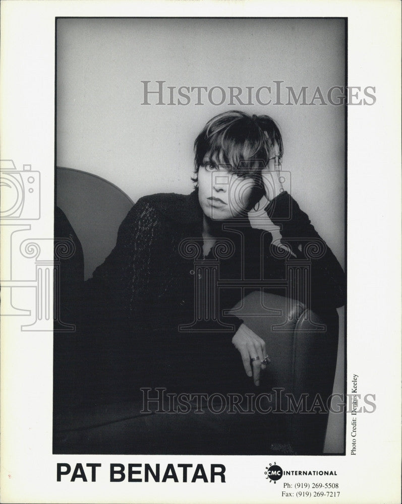 2003 Press Photo Singer Pat Benatar - Historic Images