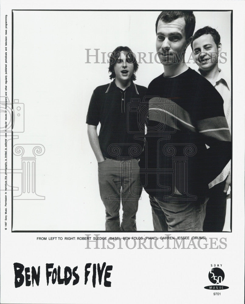 1997 Press Photo Ben Folds Five - Historic Images