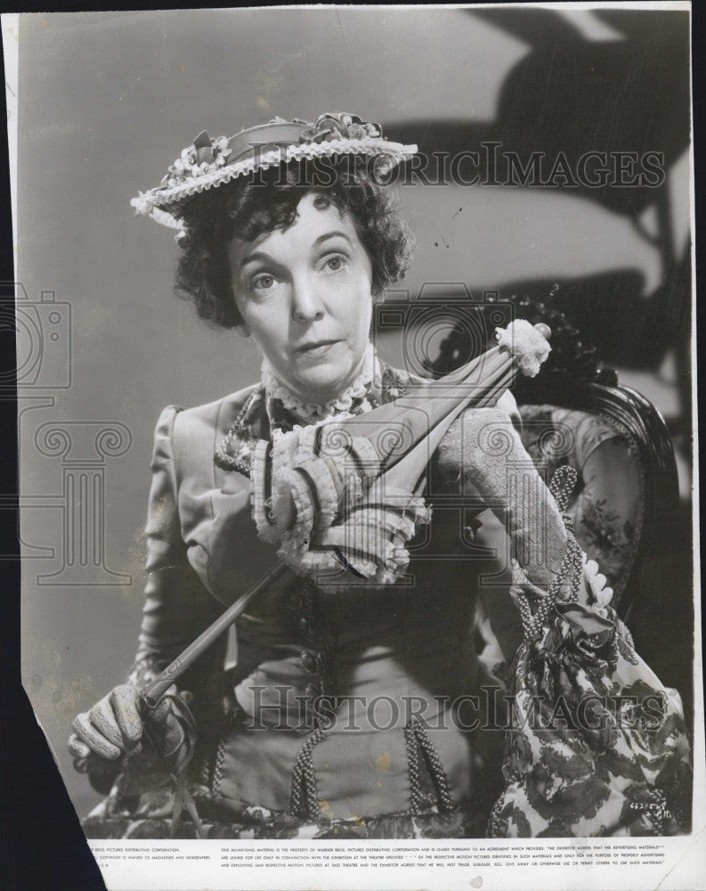 1947 Press Photo Zasu Pitts in &quot;Life with Father&quot; - Historic Images