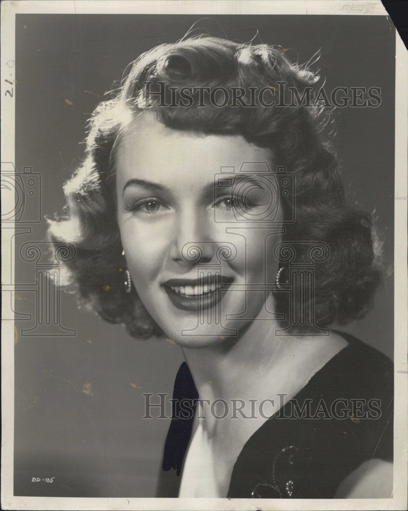 1955 Press Photo Barbara Britton American film and television actress. - Historic Images