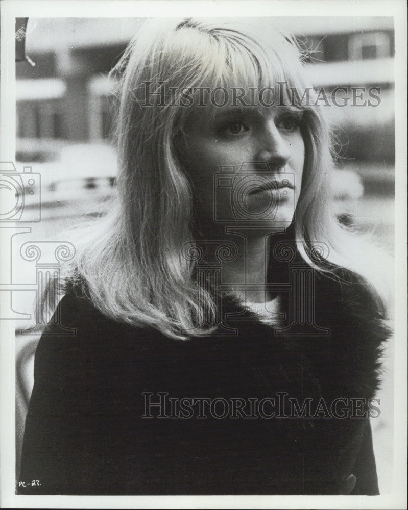 1968 Press Photo Actress Carol White for &quot;Poor Cow&quot; - Historic Images