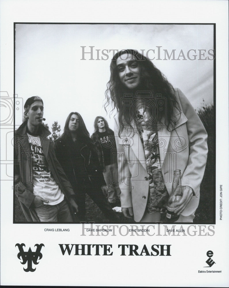 Press Photo White Trash Scottish pop group - Historic Images