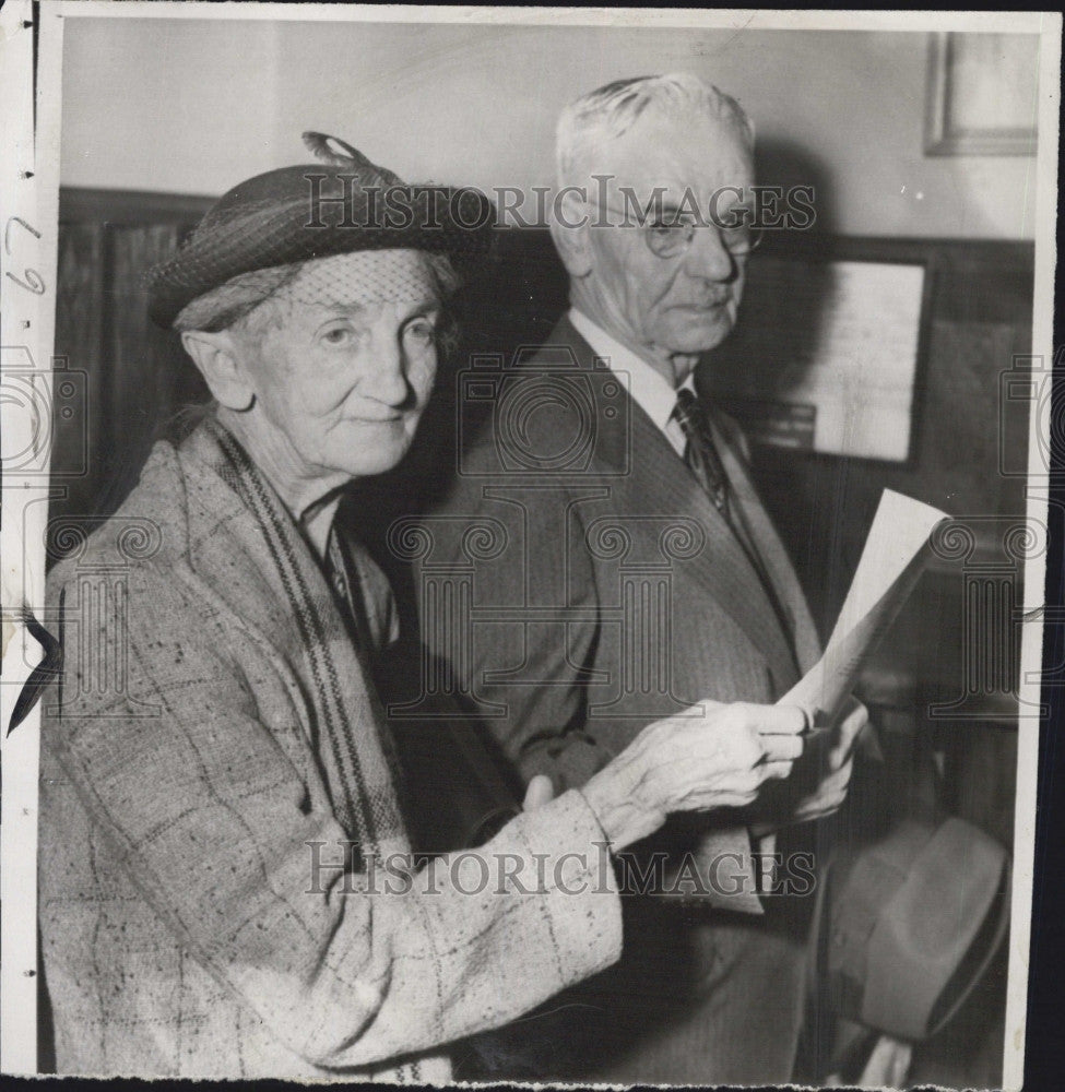 1955 Press Photo Ida Belle Lincoln Christenberry To Marry - Historic Images