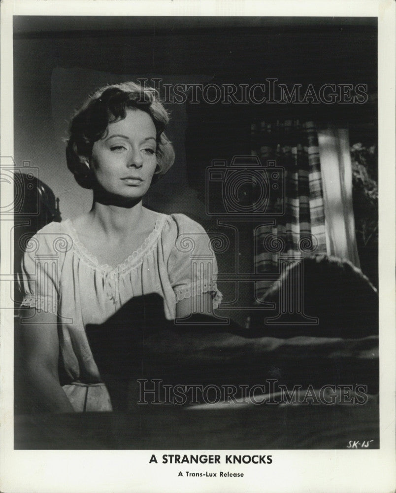 1964 Press Photo Birgitte Frderspiel Stars In A Stranger Knocks - Historic Images