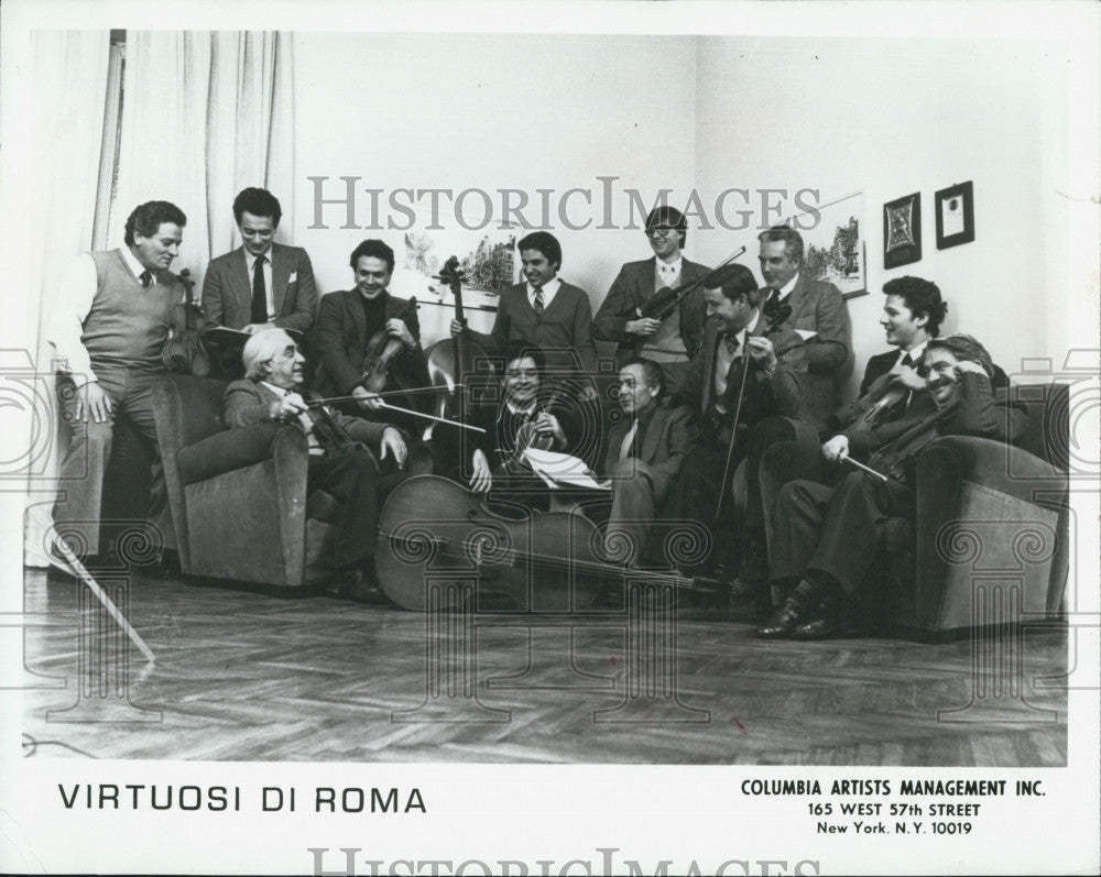 Press Photo Virtuosi Di Roma performs at Jordan Hall - Historic Images
