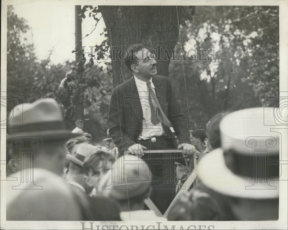 1931 Press Photo Harry Cant Australian politician. - Historic Images