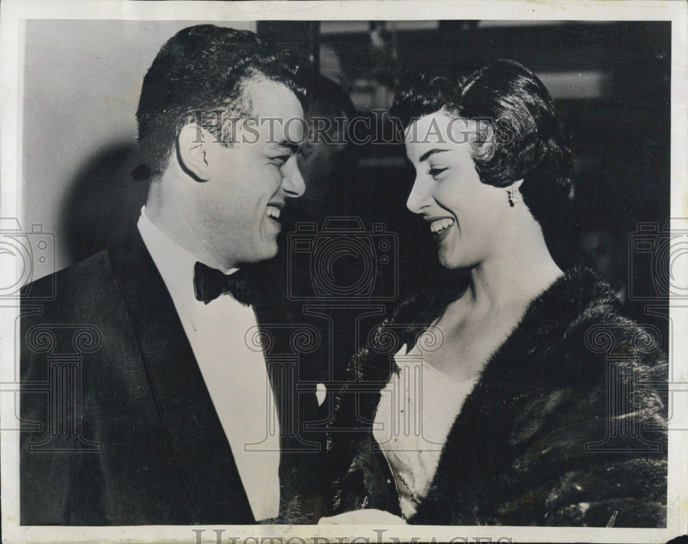 Press Photo Julius LaRosa &amp; Cindy Lord - Historic Images