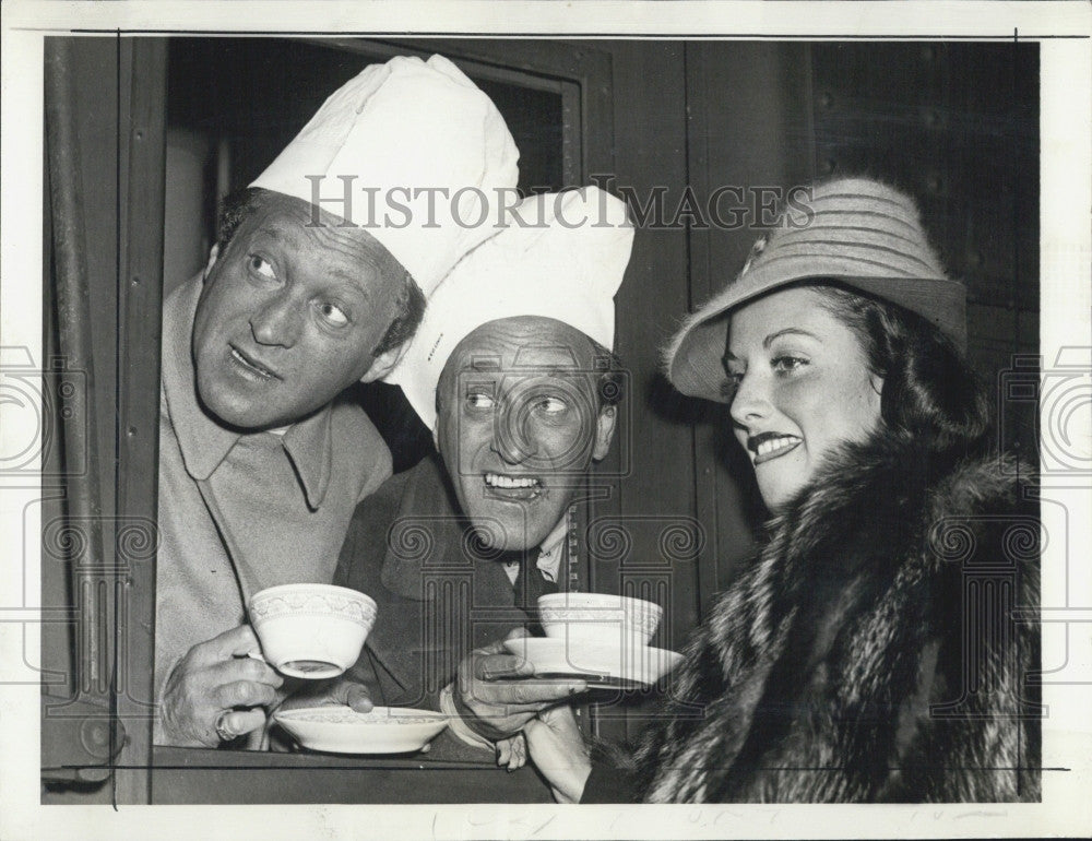 Harry Ritz Jimmy Ritz and Ruth Hilliard 1938 Vintage Press Photo Print ...