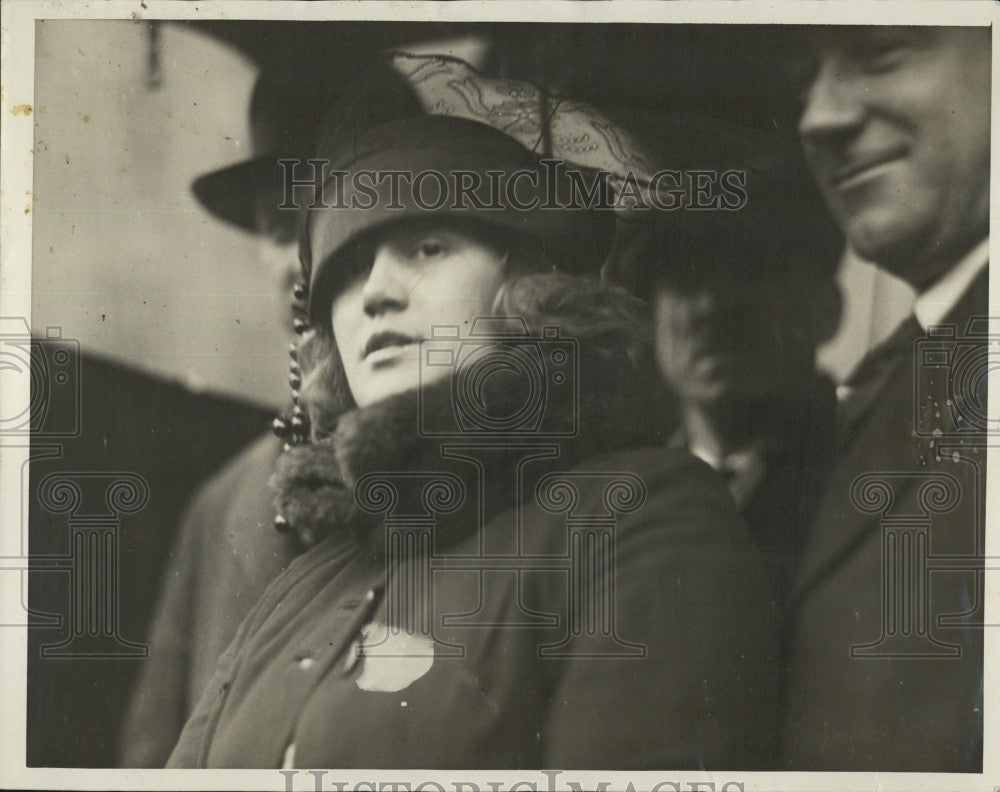 1922 Press Photo Mrs Myrtle O Hogan in Chinese Murder Boston American - Historic Images