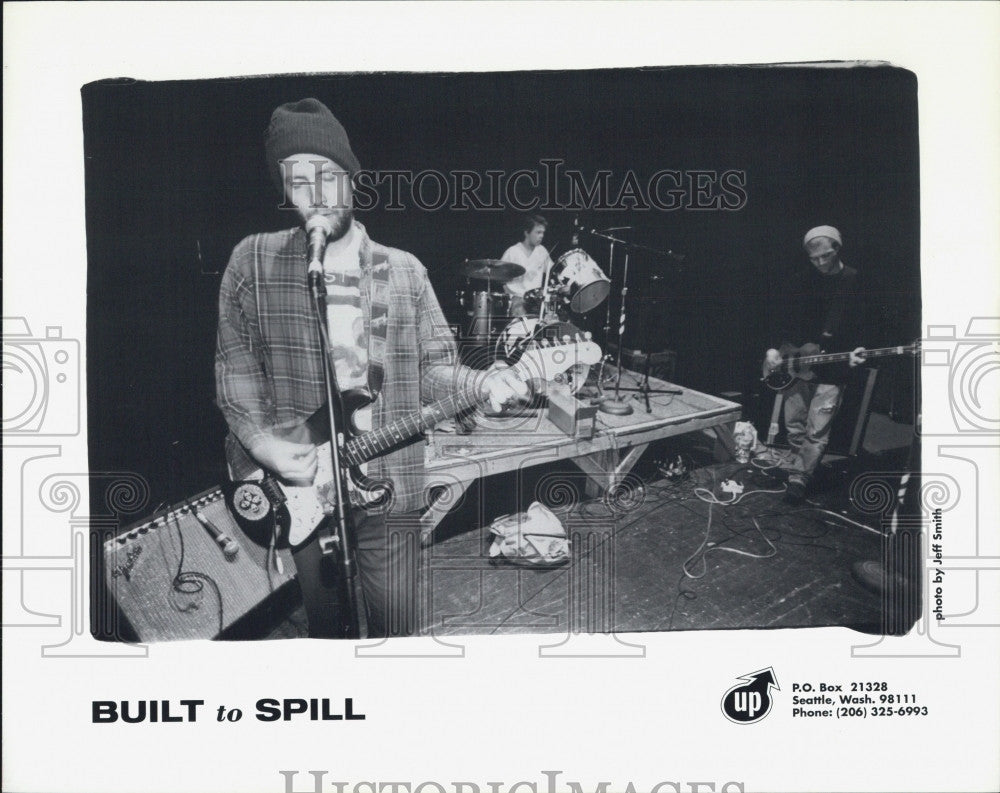 Press Photo Musicians Built to Spill UP Records - Historic Images