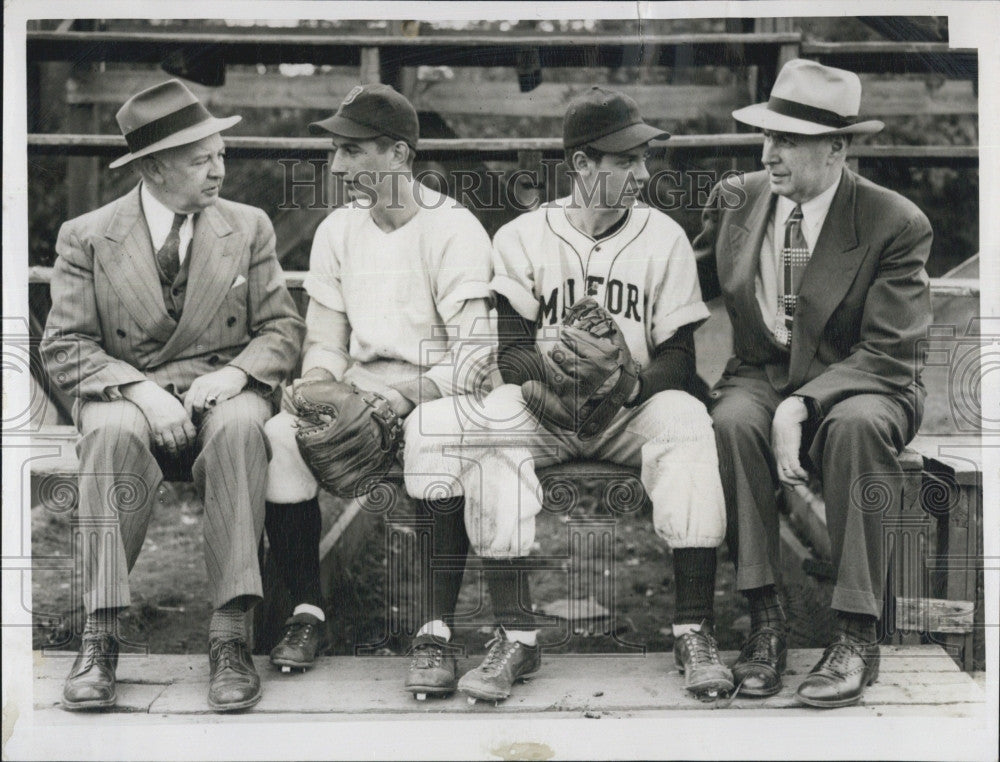 1948 Press Photo Hearst Sandlot Winners Worcester Oval Park  Jack Nugent - Historic Images