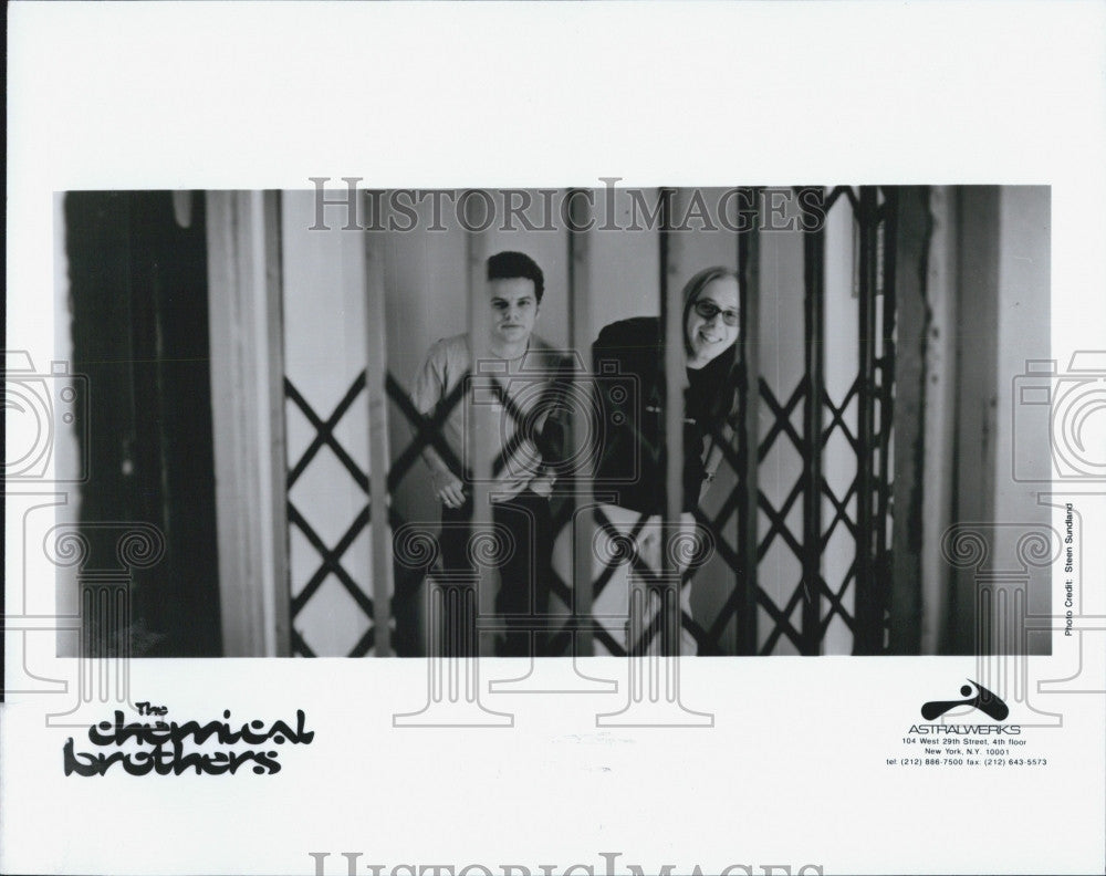 1997 Press Photo The Chemical Brothers - Historic Images