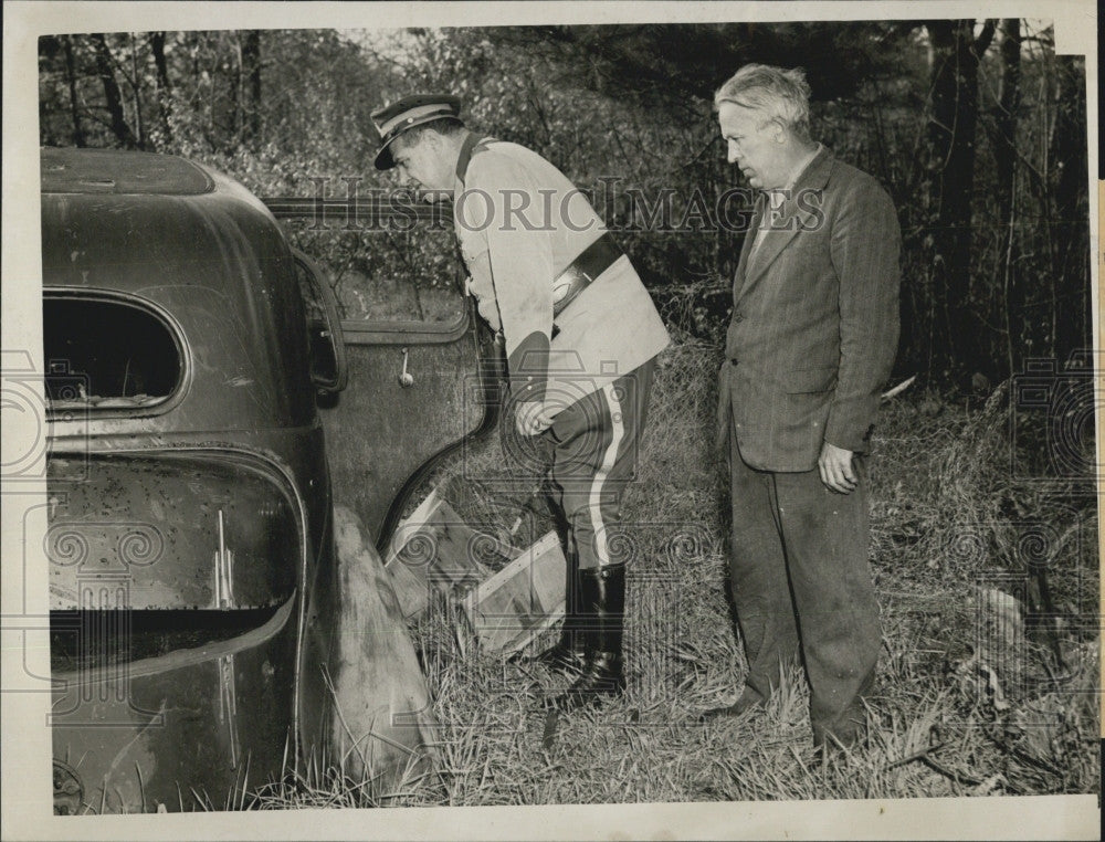 1946 Press Photo State Trooper E. Barton Thompson - Historic Images