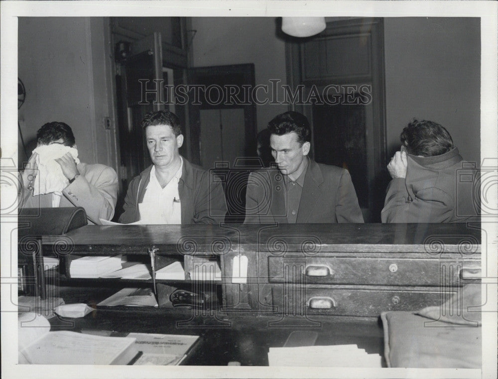 1954 Press Photo Emanuel Lester, Raymond Shepard, William Love - Historic Images