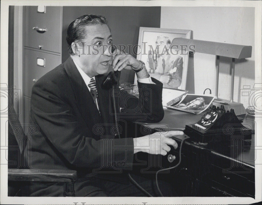 1949 Press Photo Benny Rubin &quot;Benny Rubin Show&quot; - Historic Images