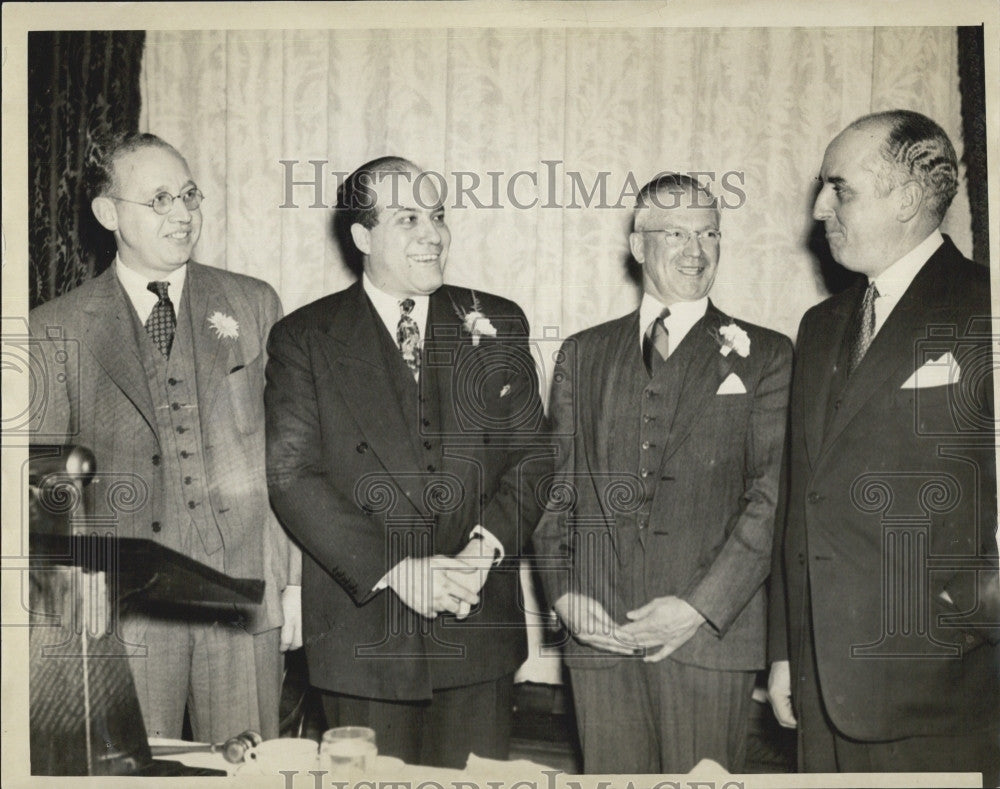 Press Photo M. S. Rukeyser, Oliver Drummond, Harold Kern, E. Hottyzer - Historic Images